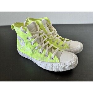 Converse Chuck 70 HI UNT1TL3D in Neon Yellow - Women’s US 5 Sneakers High